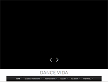 Tablet Screenshot of dancevida.se